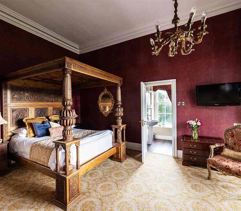 Luxury Castle Hotel Room
