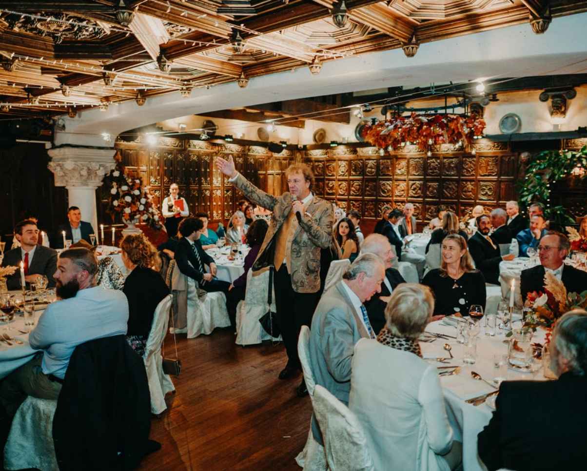 Belleek Castle Banqueting Hall Wedding Dining