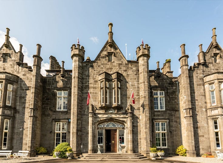Belleek Castle Exterior Ireland Wedding Venue