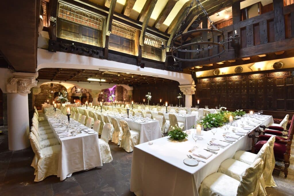 Real Castle experience Celebration in Belleek's Banqueting Hall
