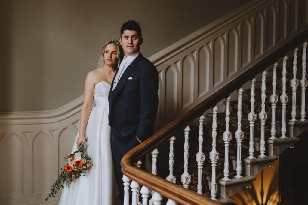 Stairs to Bedrooms in Belleek Castle